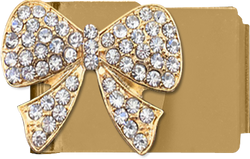 Gold Bling Bow